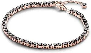 Pandora Black Sparkling Tennis Bracelet 581469c02-18