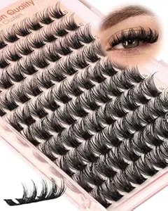 Wispy Lash Clusters Natural Fluffy Eyelash Clusters Manga Cluster Eyelash Extensions Diy Cd Curl Lash Extensions 10-16mm Fairy Individual Lashes Clusters By Delyneph
