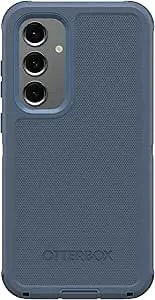 Otterbox Samsung Galaxy s24 Fe (Only) - Defender Series Case - Baby Blue Jeans (Blue) - Case Only - Rugged & Durable - With Port Protection - Microbial Defense Protection