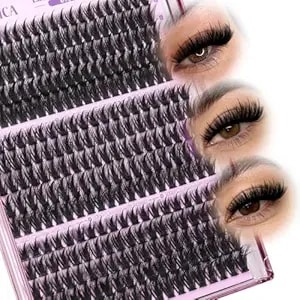 Lash Clusters With Spikes Manga Lash Clusters 300pcs Wispy Volume Cluster Eyelash Extensions 60d 70d 100d Mixed 13-19mm Eyelash Clusters Diy Individual Lashes Extension For Anime Lash Look By Yawamica
