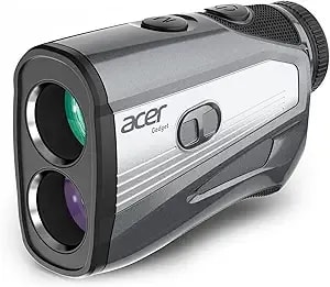 Acer Gadget Golf Rangefinder With Slope - 1200/1700yards Laser Range Finder For Golfer, 6x Magnification Rangefinders Golf With Flag Pole Locking Vibration, Rechargeable Magnetic Gifts For Golfers