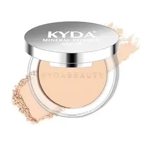 4-In-1 Mineral Pressed Powder, Spf 35 Powder Foundation With Concealer And Finishing, Matte Weightless Buildable Foundation, Light To Medium Coverage, 02 Porcelain