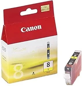 Canon 1 X CLI 8 For Pixma IP4200, Yellow Ink Tank (CNM0623B002) Category: Inkjet Printer Cartridges