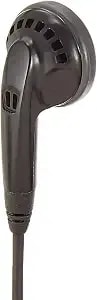 Icom Hm-166ls Compact Earphone Microphone (Slim L-Type Connector Corresponding)
