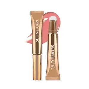 3-In-1 Liquid Contour Stick, Highlighter & Blush & Contour Stick, Multi-Purpose Contour Makeup, Cream Contour Long Lasting And Waterproof Cosmetic #10 Dusty Pink