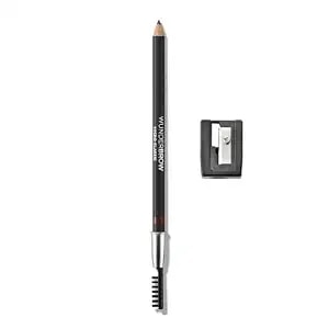 Wunderbrow Micro-Classic Brow Pencil, 2.5mm Tip For Precision Filling, Sharpener Included, Vegan And Cruelty Free (Black/Brown)