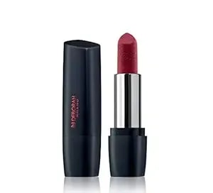 Deborah Milano - Red Mat, Matte Effect Lipstick With Collagen And Hyaluronic Acid, 7 Pink Brick, Nourishing And Emollient Action, Gives Intense And Volumized Long Lasting Lips, 4.5 G
