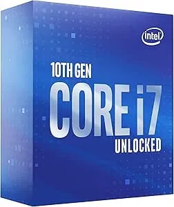 Intel Core i7-10700k Desktop Processor 8 Cores Up To 5.1 Ghz Unlocked lga1200 (Intel 400 Series Chipset) 125w (bx8070110700k) (Renewed)