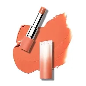 Espoir Lipstick Nowear Volume Matte #7 Tangy Butter - Airy Velvet Matte Finish, Long-Lasting Vibrant Color, Soft Creamy Texture For Even Application, Cruelty-Free, Korean Lip Makeup, 0.1 Oz