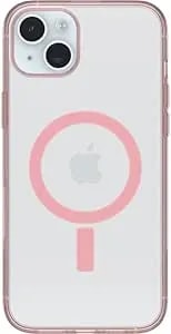 Otterbox - Clear Iphone 15 Plus Case - Made For Apple Magsafe, Scratch-Resistant Protective Phone Case, Sleek & Pocket-Friendly Profile (Anemone)