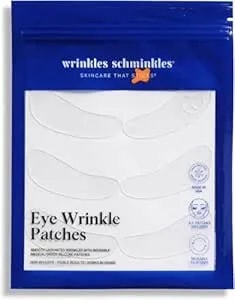 Wrinkles Schminkles Under Eye Patches - Rejuvenate Wrinkles With Medical Grade Silicone Reusable Anti-Wrinkle Patches For Under Eye Treatment, Banish Dark Circles (3 Pairs)