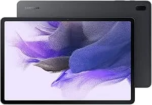 Samsung Electronics Galaxy Tab S7 FE 2021 Android Tablet 12.4” Screen LTE/Wifi (AT&T) 64GB S Pen Included Long-Lasting Battery Powerful Performance, Mystic Black - SM-T738UZKAATT (Renewed)