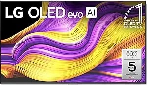 Lg 55-Inch Class Oled Evo Ai Super Upscaling 4k g5 Series Smart Tv W/Dolby Atmos & Vision, hdr10, Filmmaker Mode, Wow Orchestra, Alexa Built-In (oled55g5wua, 2025)