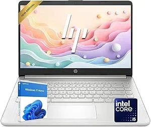 Hp 14" Ultra-Slim Laptop - Intel Core i5 Processor (Up To 4.2 Ghz) - 8gb ddr4 Ram - 256gb Pcie Ssd - Windows 11 - Sd Card Reader - Hdmi - Wifi & Bluetooth - Up To 11.5hr Battery Life For Work & Study