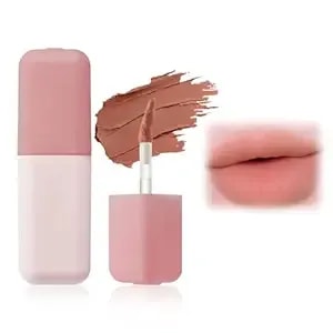 Soft Matte Velvet Lip Gloss, 2025 New Velvet Blur Lip, Cheek Tint For Daily Makeup, Blurring Lip Tint For Women (01)