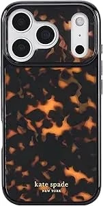 Kate Spade New York Iphone 17 Pro Case - Compatible With Magsafe - Designer Phone Case - Tortoise