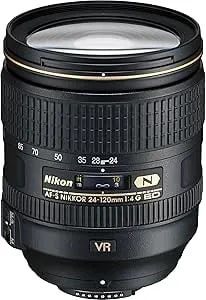 Nikon 24-120mm F/4g Ed Vr Af-S Nikkor Lens For Nikon Digital Slr