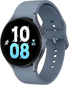 Samsung Galaxy Watch 5 44mm LTE Smartwatch W/Body, Health, Fitness And Sleep Tracker, Improved Battery, Sapphire Crystal Glass, Enhanced GPS Tracking, US Version, Blue
