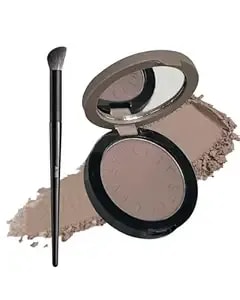 Cool Toned Contour Palette, Matte Face Contour Shading Bronzer Pressed Powder Palette For Natural Sculpting,Smooth & Easy To Blend & Long Lasting Multiuse Contouring Light Skin Tone Makeup With Brush