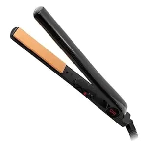 Chi Tourmaline Ceramic Series Flat Iron, Hair Straightener For Silky Smooth Hair, Ideal For Straightening Or Curling Hair, 1" Iron