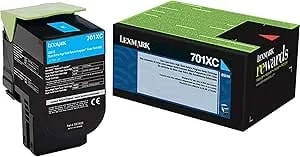 Lexmark 70C1XC0 Cyan Extra High Yield Return Program Toner