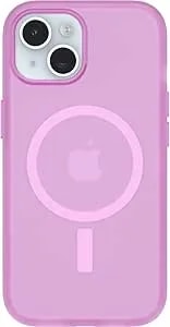 Otterbox Symmetry Series Soft Touch For Magsafe For Iphone 15, Iphone 14 & Iphone 13 - Beet It (Purple), Sleek Rubber Design, Smooth Finish, Camera Bumpers, And Protective Screen Lip