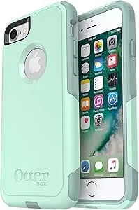 Otterbox Iphone SE 3rd & 2nd Gen, Iphone 8 & Iphone 7 (Not Compatible With Plus Sized Models) Commuter Series Case - Ocean Way (Aqua SAIL/Aquifer), Slim & Tough, Pocket-Friendly, With Port Protection
