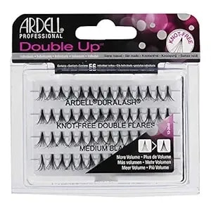 Ardell Double Individuals Knot Free Double Flares Black Med (3 Pack)