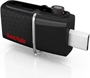 Sandisk Ultra 16gb Usb 3.0 Otg Flash Drive With Micro Usb Connector For Android Mobile Devices- sddd2-016g-g46