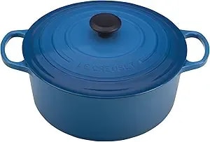 Le Creuset Enameled Cast Iron Signature Round Dutch Oven, 7.25 Qt., Marseille