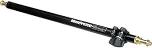 Manfrotto 122b Adjustable Pole For Back Light Stand With Variations From 21-Inches To 33-Inches (Black)
