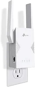 TP-Link BE3200 Wi-Fi 7 Range Extender RE223BE W/Ethernet Port - 3.2 Gbps Dual-Band Wireless Repeater - Internet Signal Booster For Home - Up To 2400 Sq.Ft, 64 Devices - MLO, Easymesh - No 6 Ghz Band
