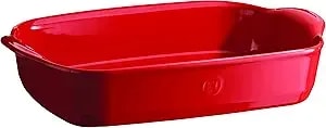 Emile Henry 14" X 9" Medium Rectangular Baking Dish - Ultime - Burgundy