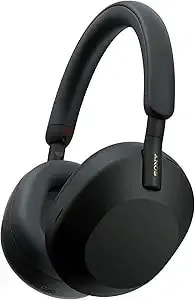 Sony Wh-1000xm5 Noise Canceling Wireless Headphones - 30hr Battery Life - Over-Ear Style - Optimized For Alexa And Google Assistant - Built-In Mic For Calls - Black - International Version No Warranty