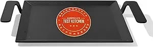 Made In Cookware - Carbon Steel Half Griddle - Professional Cookware - Crafted In Sweden - Induction Compatible