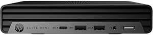 Hp Elite Mini 800 g9 Desktop Computer - Intel Core i5 14th Gen i5-14500t - Vpro Technology - 16 Gb - 256 Gb Ssd - Desktop Mini - Black - Smart Buy - Intel q670 Chip - Windows 11 Pro - Uhd Graphics 770