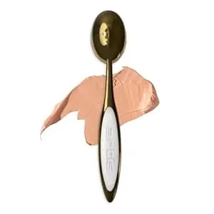 Artis Elite Oval 7 Makeup Brush For Foundation, Creams, Powders & Liquids, Professional Dense Foundation Brush For Liquid Makeup, Bb Cream, Spf & Contour, Airbrush Finish Applicator, Color Willow
