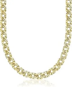 Ross-Simons 14kt Yellow Gold-Plated Curb-Link Necklace. 18 Inches