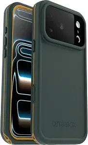 Otterbox Frē Series Magsafe Case For Iphone 17 Pro Max, Waterproof (ip68), Shockproof, Dirtproof, Protective Case With Built In Screen Protector, x5 Tested To Military Standard, Green