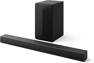 Lg s60t 3.1 Ch. Soundbar With Wireless Subwoofer, Dolby Audio, Tv Synergy, Wow Interface, Ai Sound Pro
