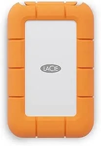 Lacie Rugged Mini Ssd 4tb Solid State Drive - Usb 3.2 Gen 2x2, Speeds Up To 2000mb/S, Compatible With Pc, Mac, And Ipad (stmf4000400)
