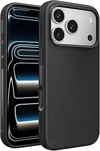 Belkin For Iphone 17 Pro Case, Protect, Magsafe Compatible W/Anti-Scratch & Anti-Yellowing Treated Coating, Touch Sensitive Camera Control - Military Grade, Slim Design, Shockproof, Protective