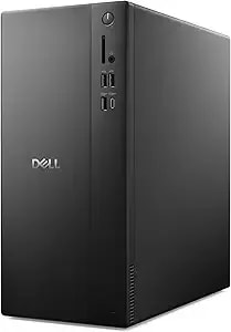 Dell Tower Desktop ect1250 - Intel Core Ultra 7-265 Processor, Uhd Graphics, 16gb Memory, 1tb M.2 Ssd, 3.0 Sd Card Reader, Wired Keyboard And Mouse, Windows 11 Pro, Basic Onsite Service