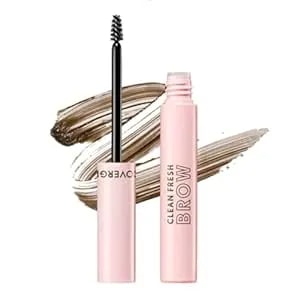 Covergirl Clean Fresh Brow, 500 Medium Brown, Eyebrow Gel, Long-Lasting, Vegan Formula, Natural Looking, Easy To Apply, Doesn'T Smudge, 0.18oz