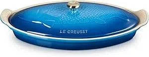 Le Creuset Stoneware Heritage Fish Baker, 1.7 Qt., Marseille