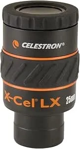 Celestron 93426 X-Cel LX Series - 1.25'' Eyepiece, 25 Mm