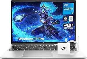 Hp Elitebook 860 g9 16" Wuxga Laptop, Intel 10-Core i5-1235u (Beat i7-1195g7), 16gb Ram 1tb Ssd, Backlit Keyboard Fingerprint Reader Win 11 Pro Computer For Business Creator Gaming W/Gm Accessory
