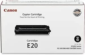 Canon Genuine e20 Black Toner Cartridge Compatible With pc100/300/400/530/700/900 Series