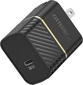 Otterbox USB-C Fast Charge Wall Charger, 30W - Black Shimmer