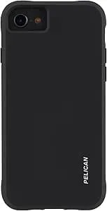 Pelican Ranger Series - Iphone Se/7/8 Case [Wireless Charging Compatible] Protective Phone Case With Anti-Scratch Tech [15ft Mil-Grade Drop Protection] Slim Cover - Black